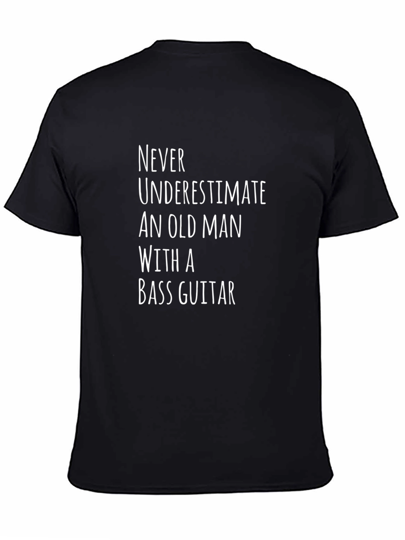 Bass Guitar Old Man T-Shirt