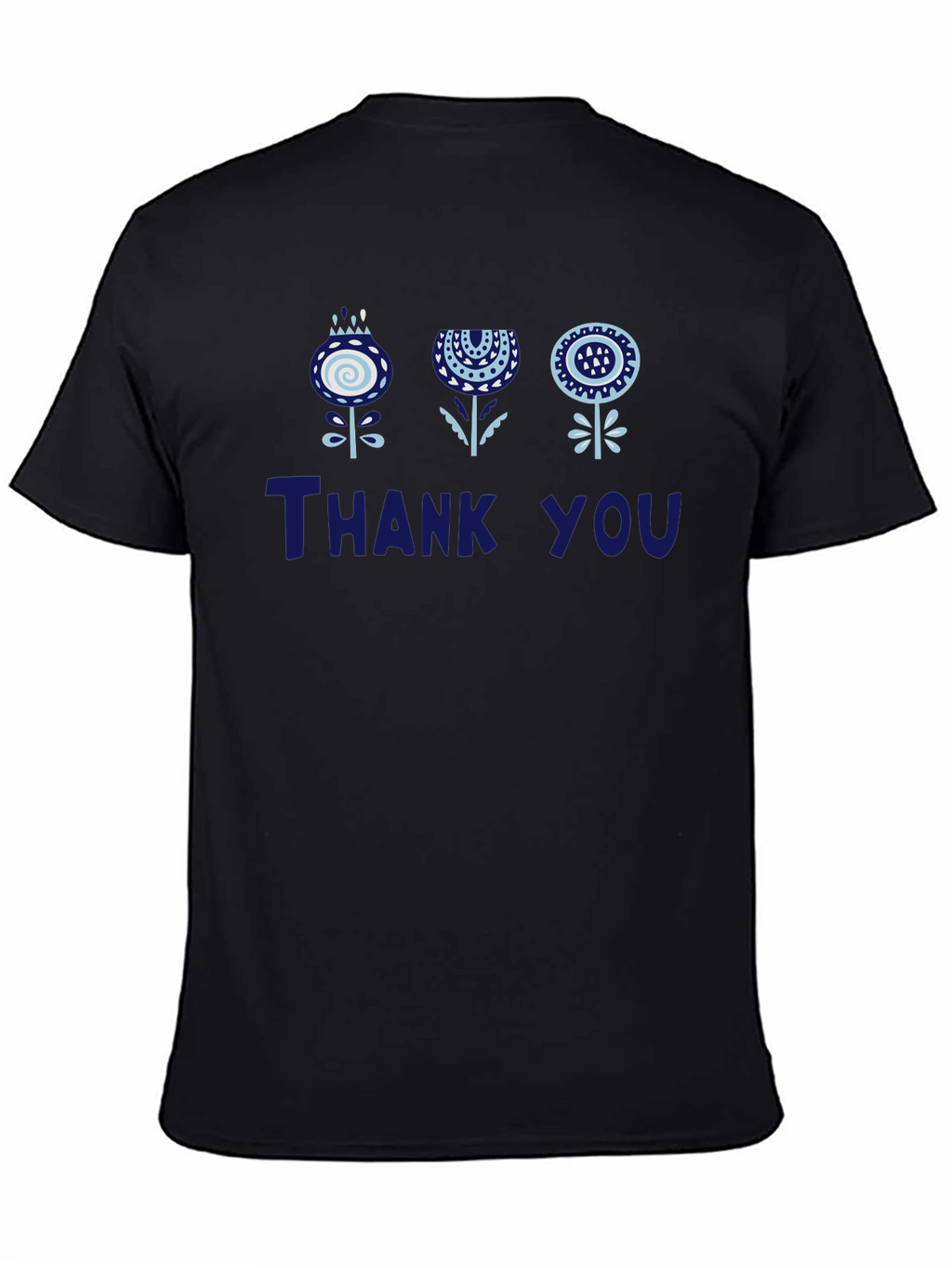 Floral Thank You Graphic Tee