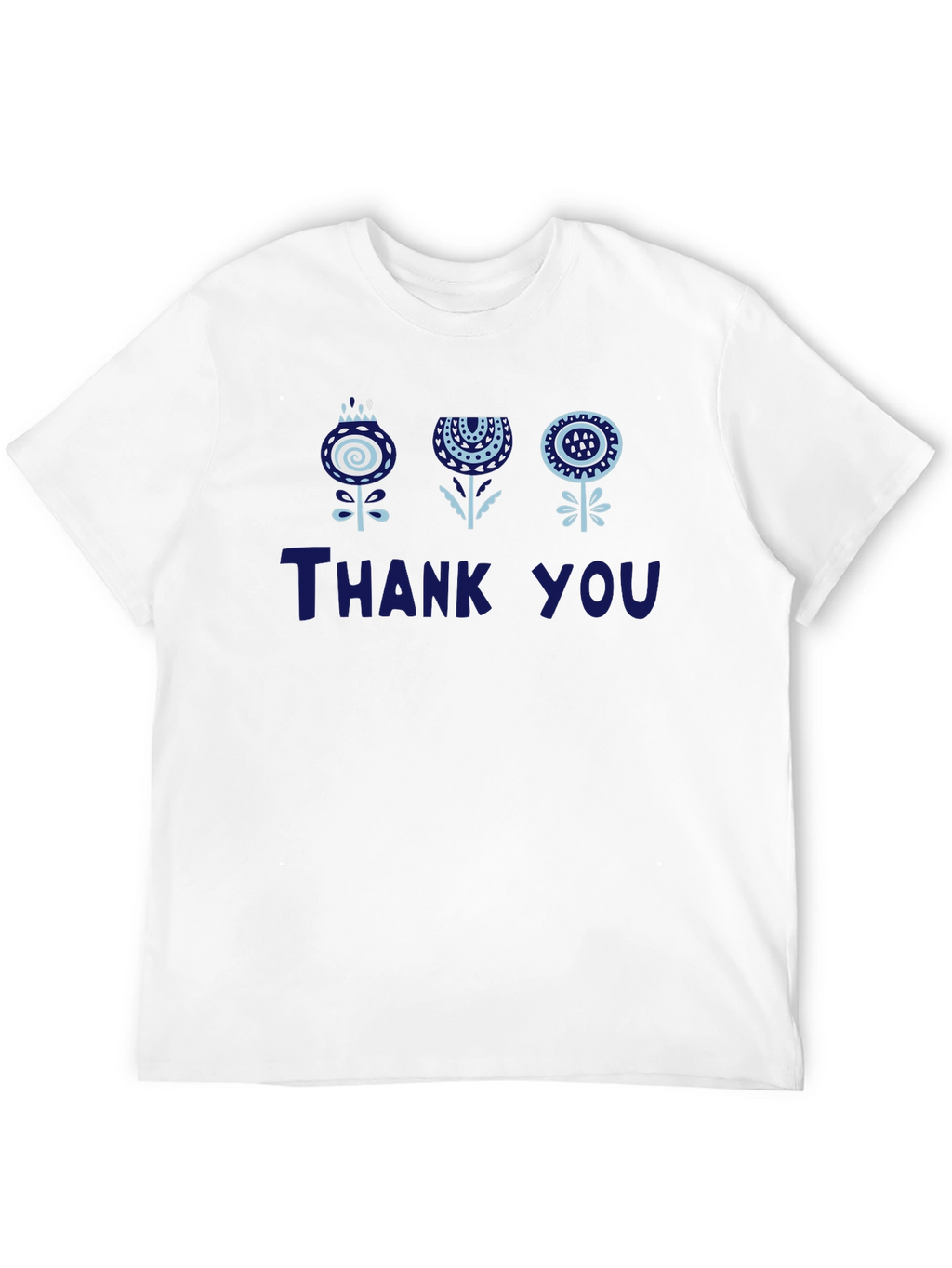 Floral Thank You Graphic Tee