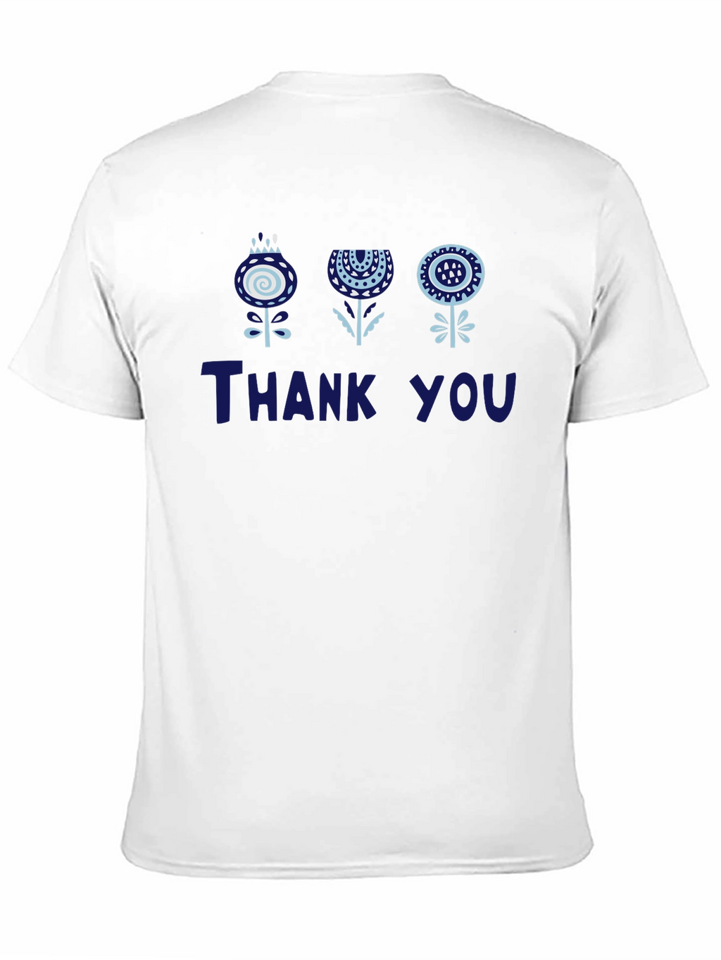 Floral Thank You Graphic Tee