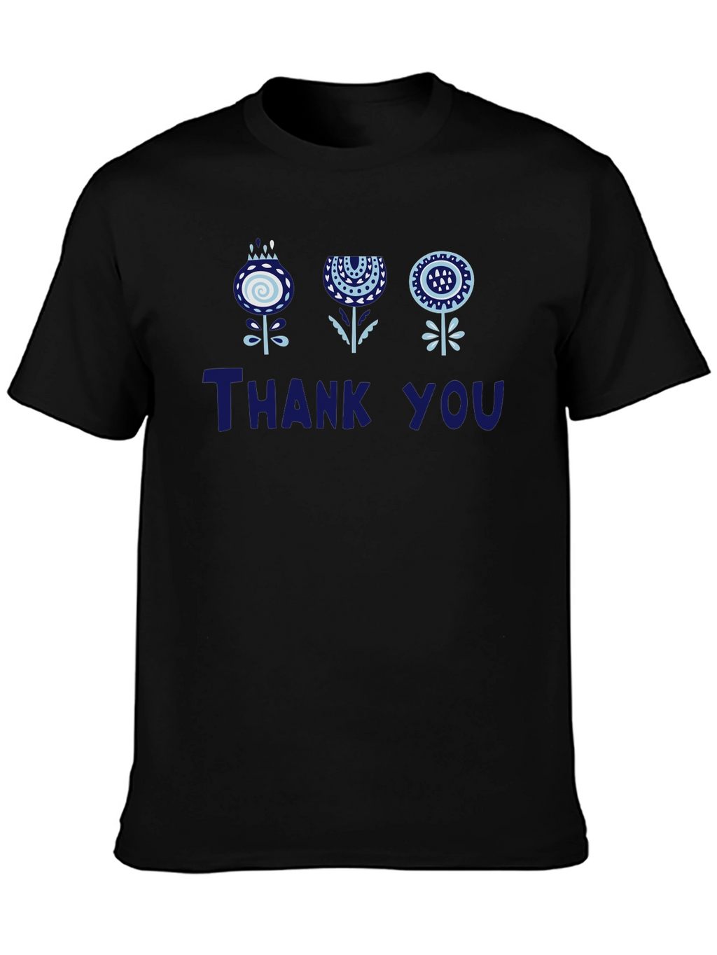 Floral Thank You Graphic Tee