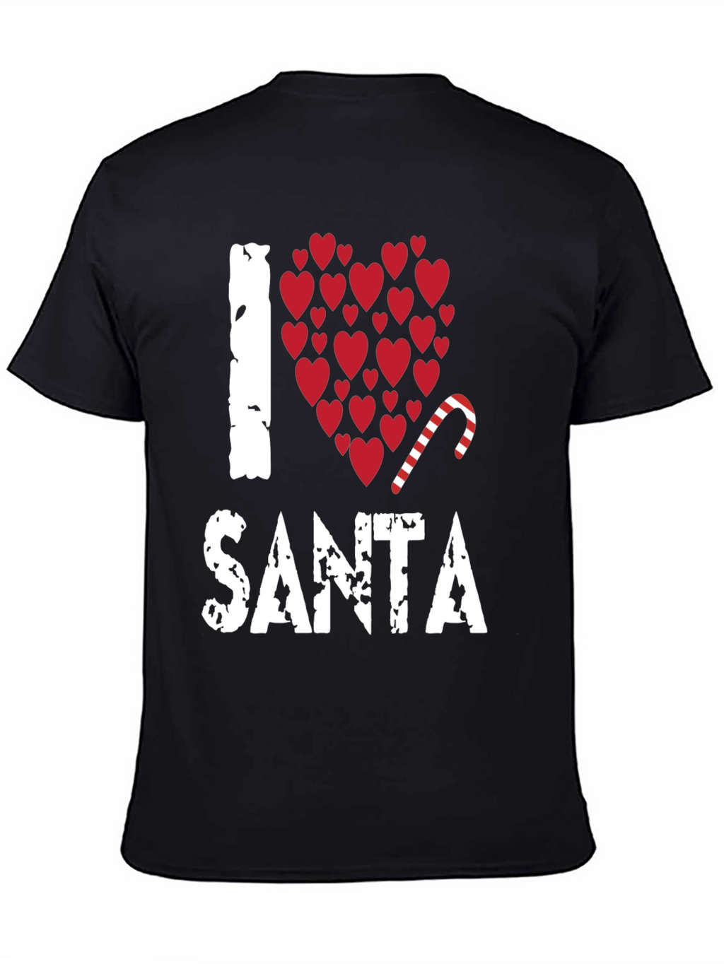 I Love Santa Christmas Holiday T-Shirt