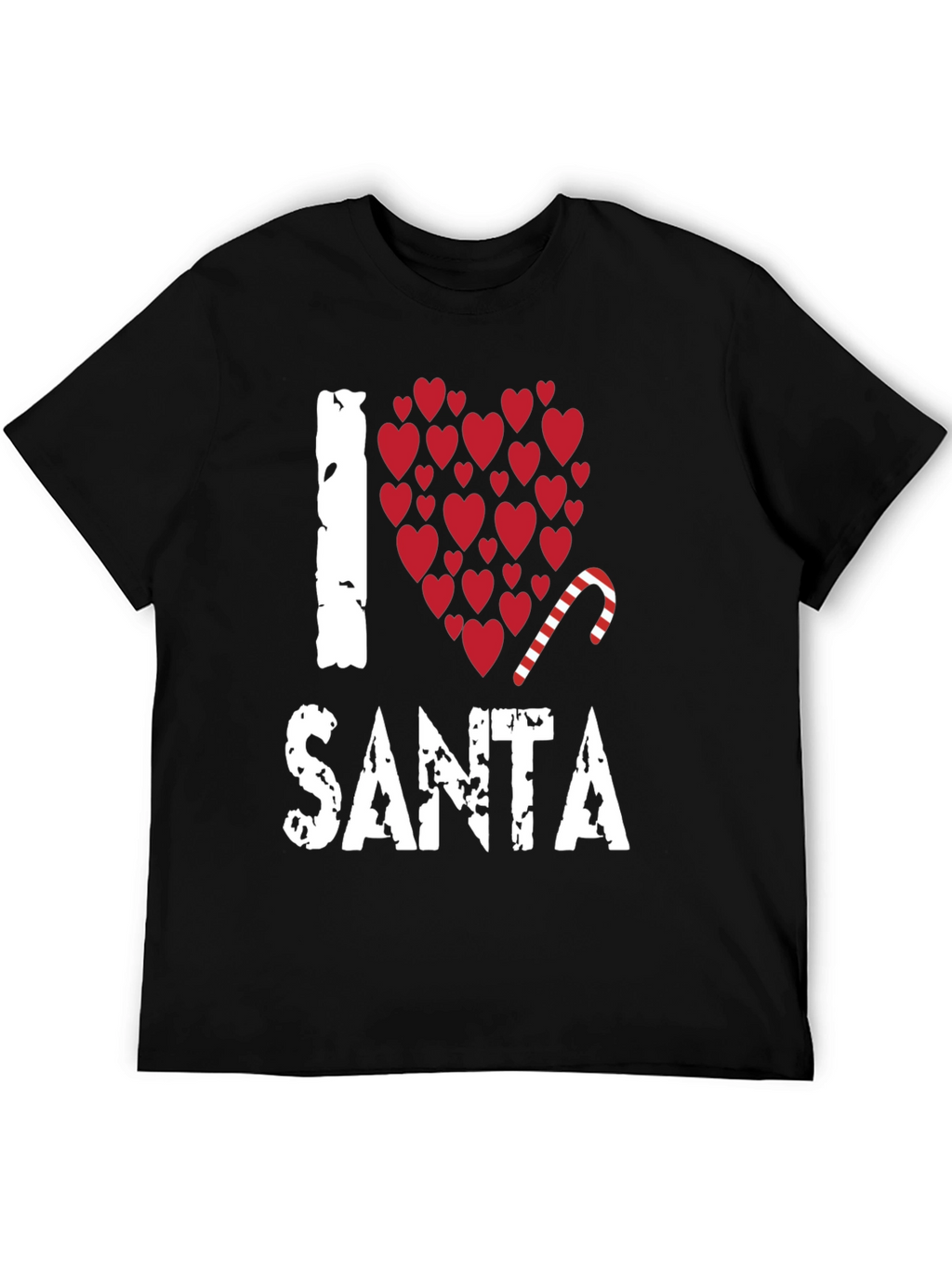 I Love Santa Christmas Holiday T-Shirt