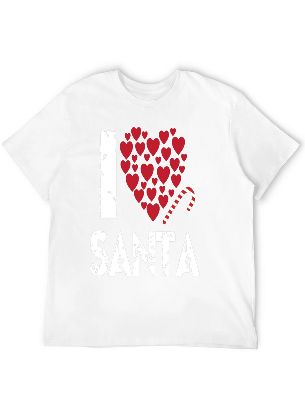 I Love Santa Christmas Holiday T-Shirt