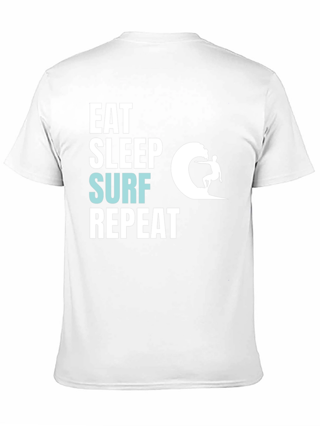 Eat Sleep Surf Repeat Graphic Tee