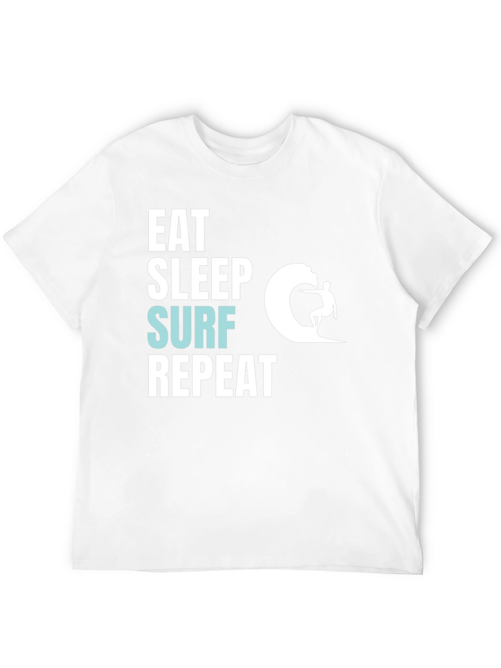 Eat Sleep Surf Repeat Graphic Tee