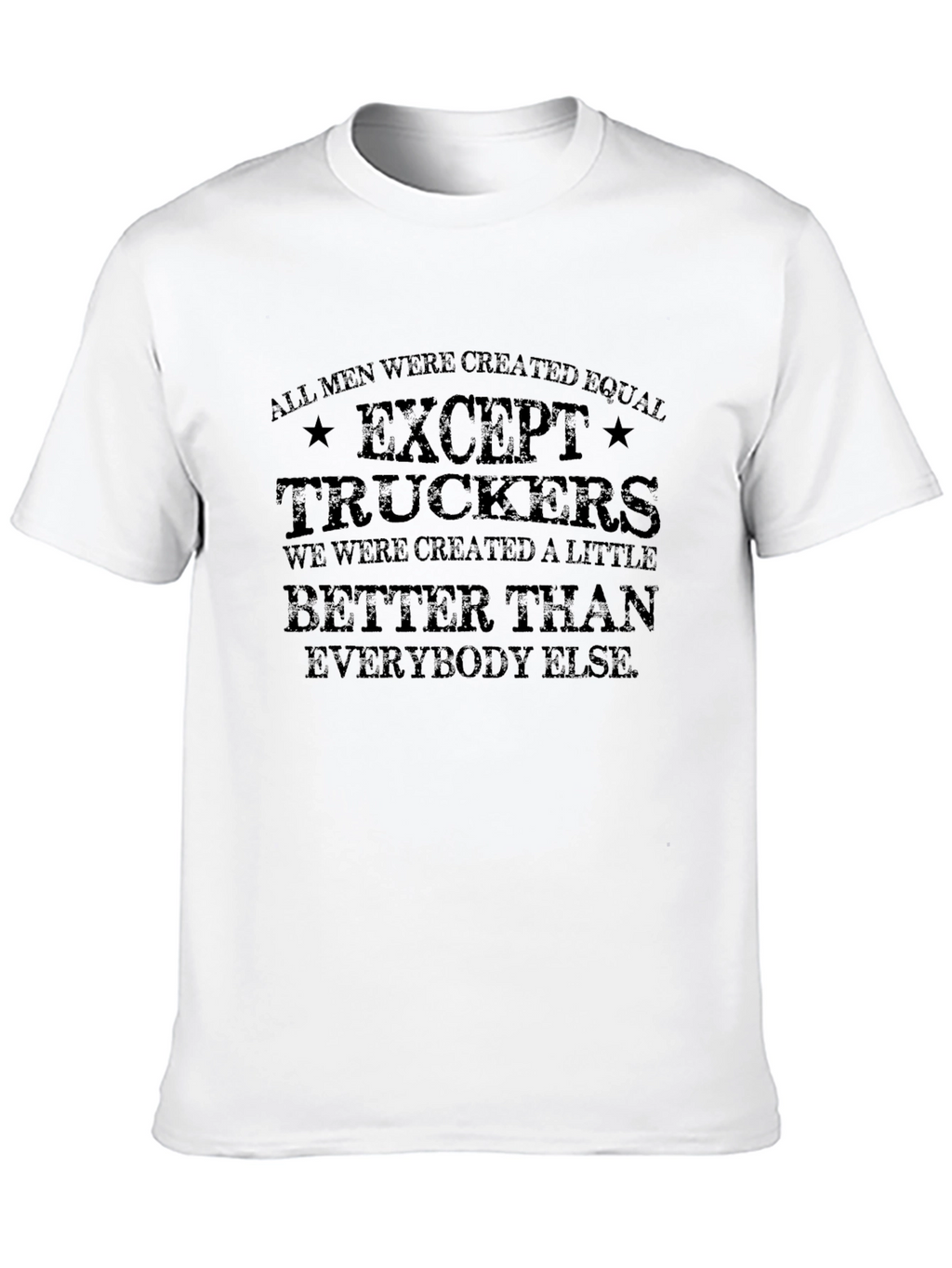Trucker Pride Graphic Tee - Black