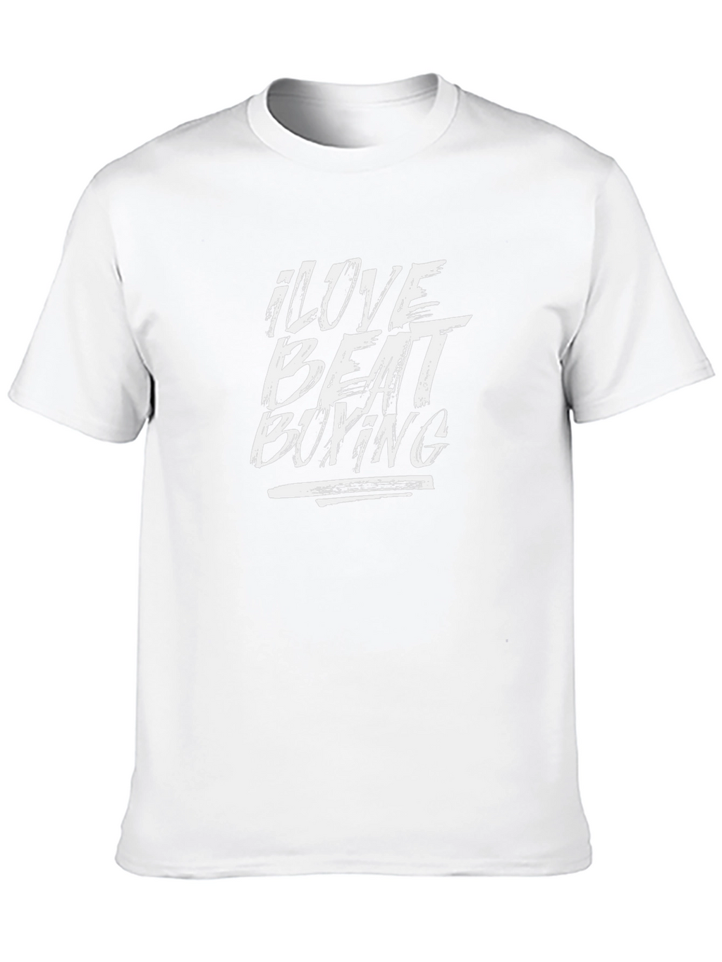 I Love Beat Boxing Black Graphic Tee