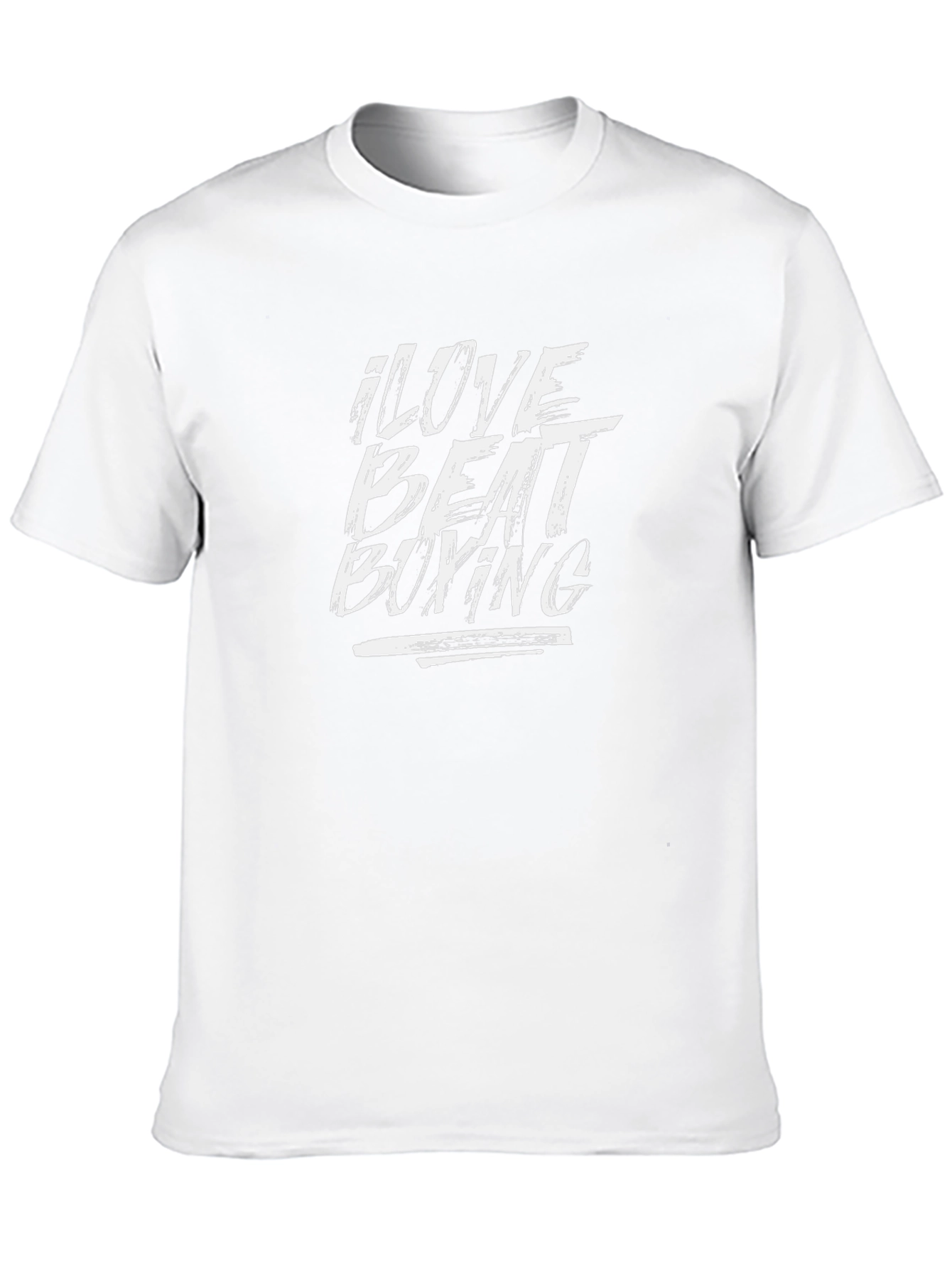 I Love Beat Boxing Black Graphic Tee