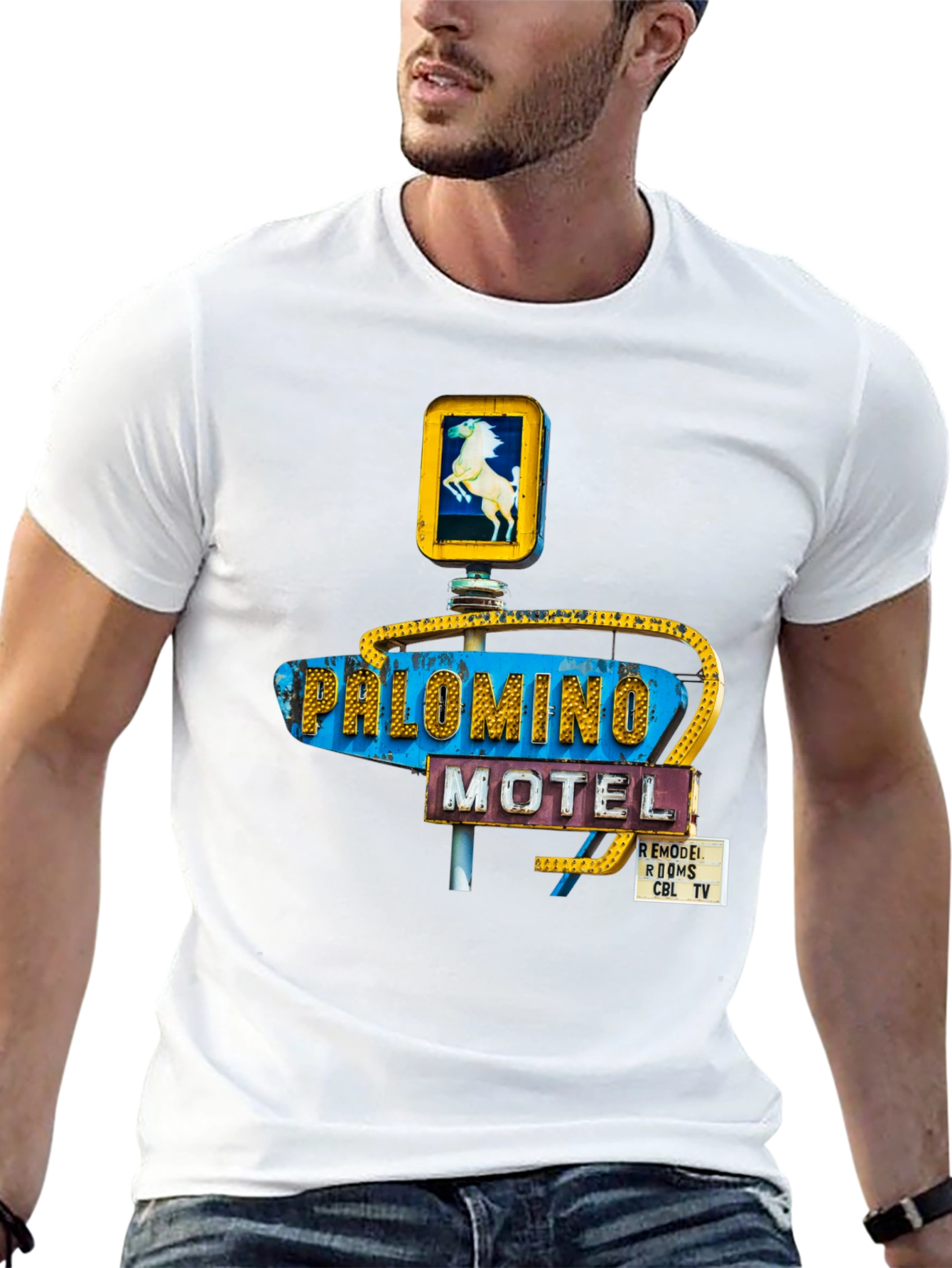 Palomino Motel Black T-Shirt