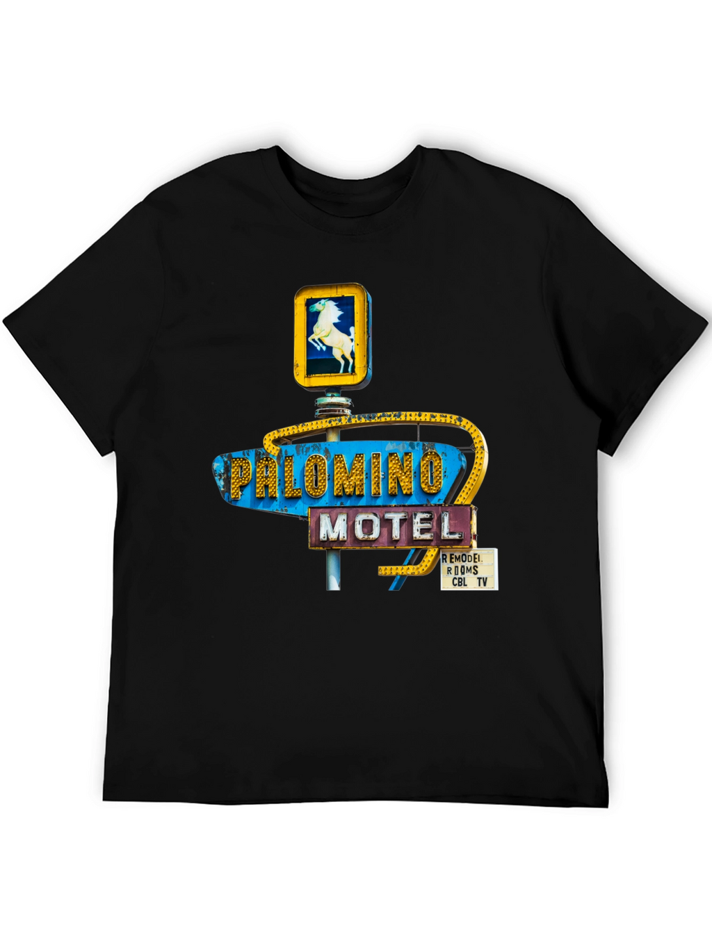 Palomino Motel Black T-Shirt
