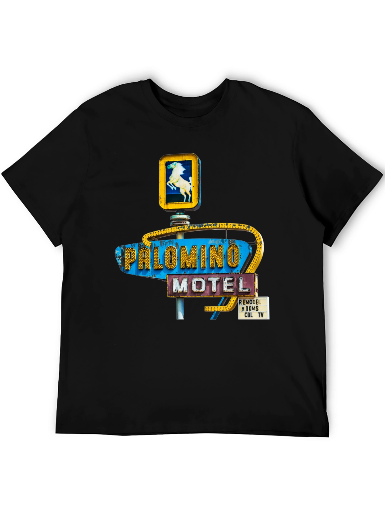 Palomino Motel Black T-Shirt