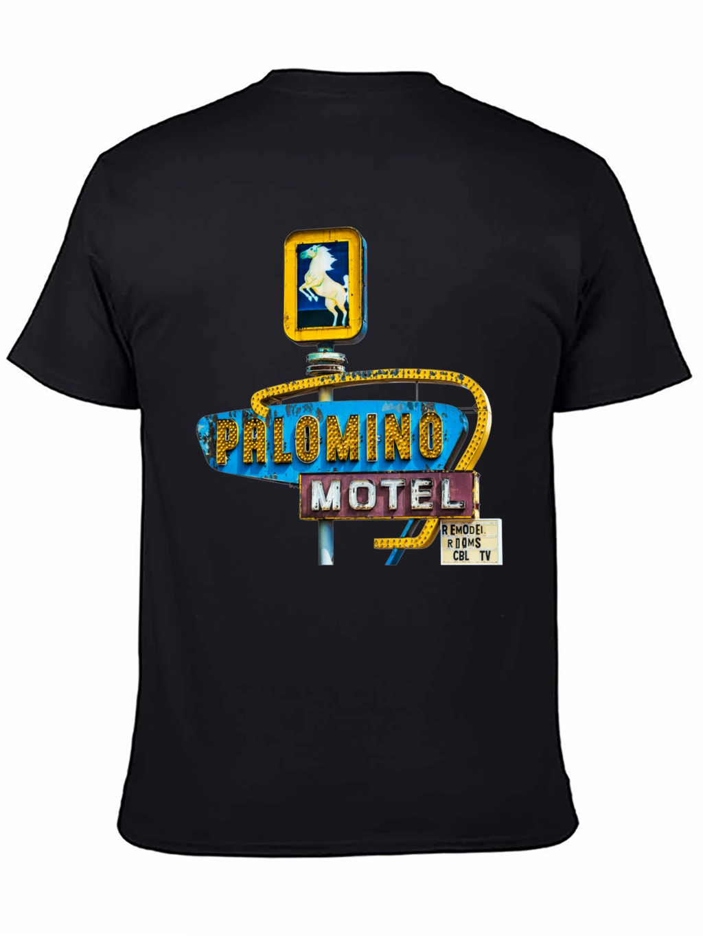 Palomino Motel Black T-Shirt