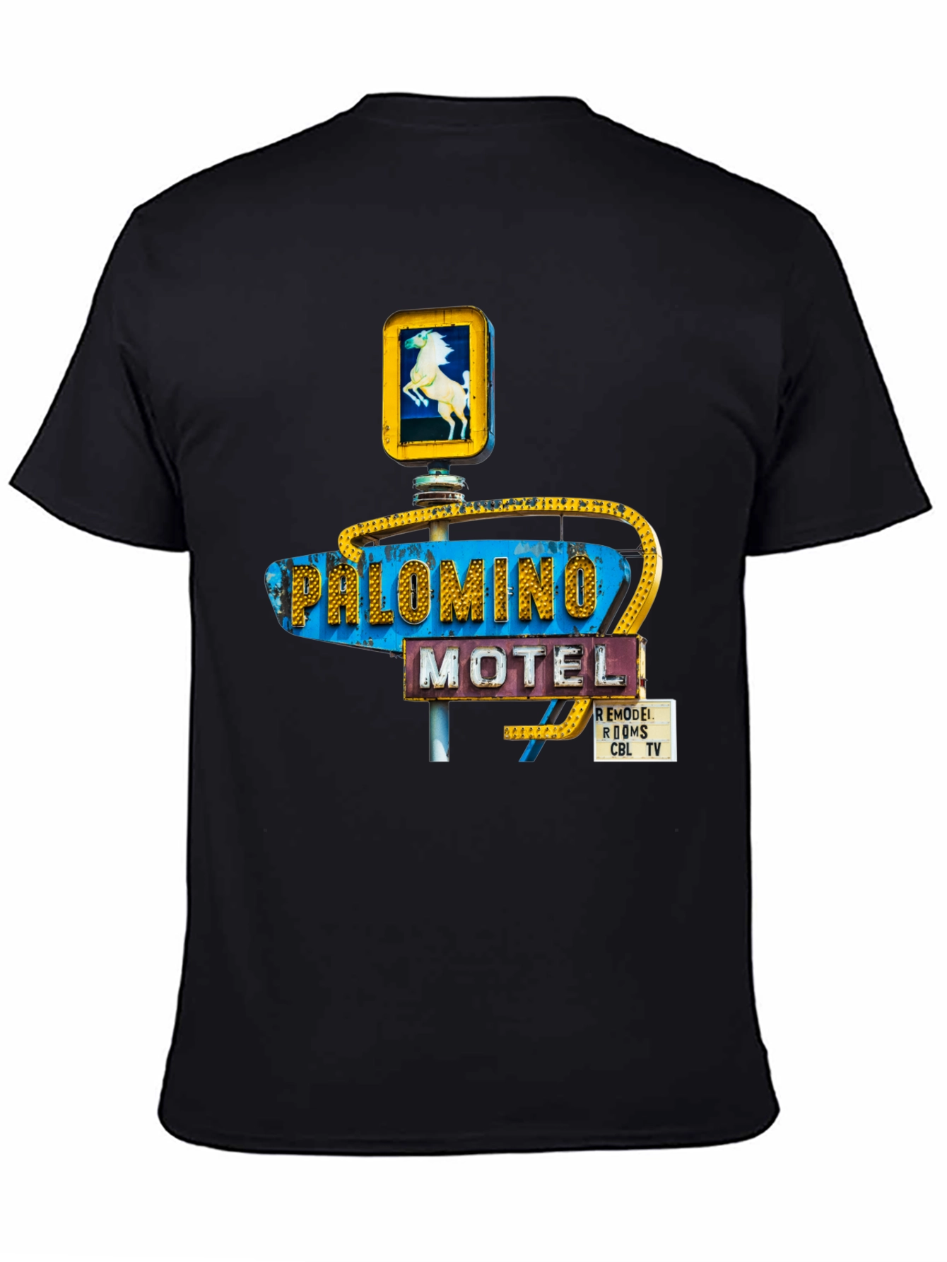 Palomino Motel Black T-Shirt