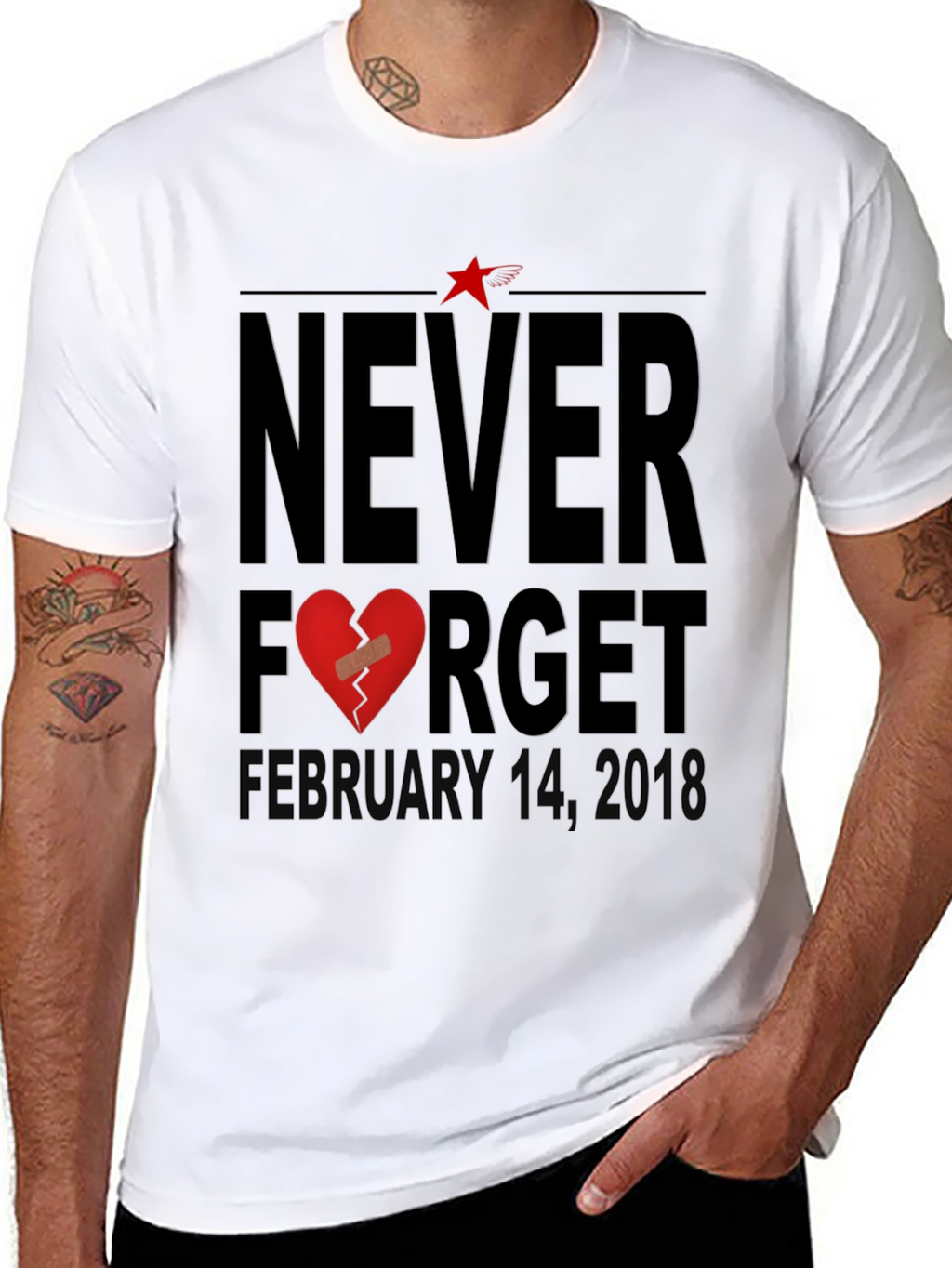 Never Forget Valentines Day T-Shirt