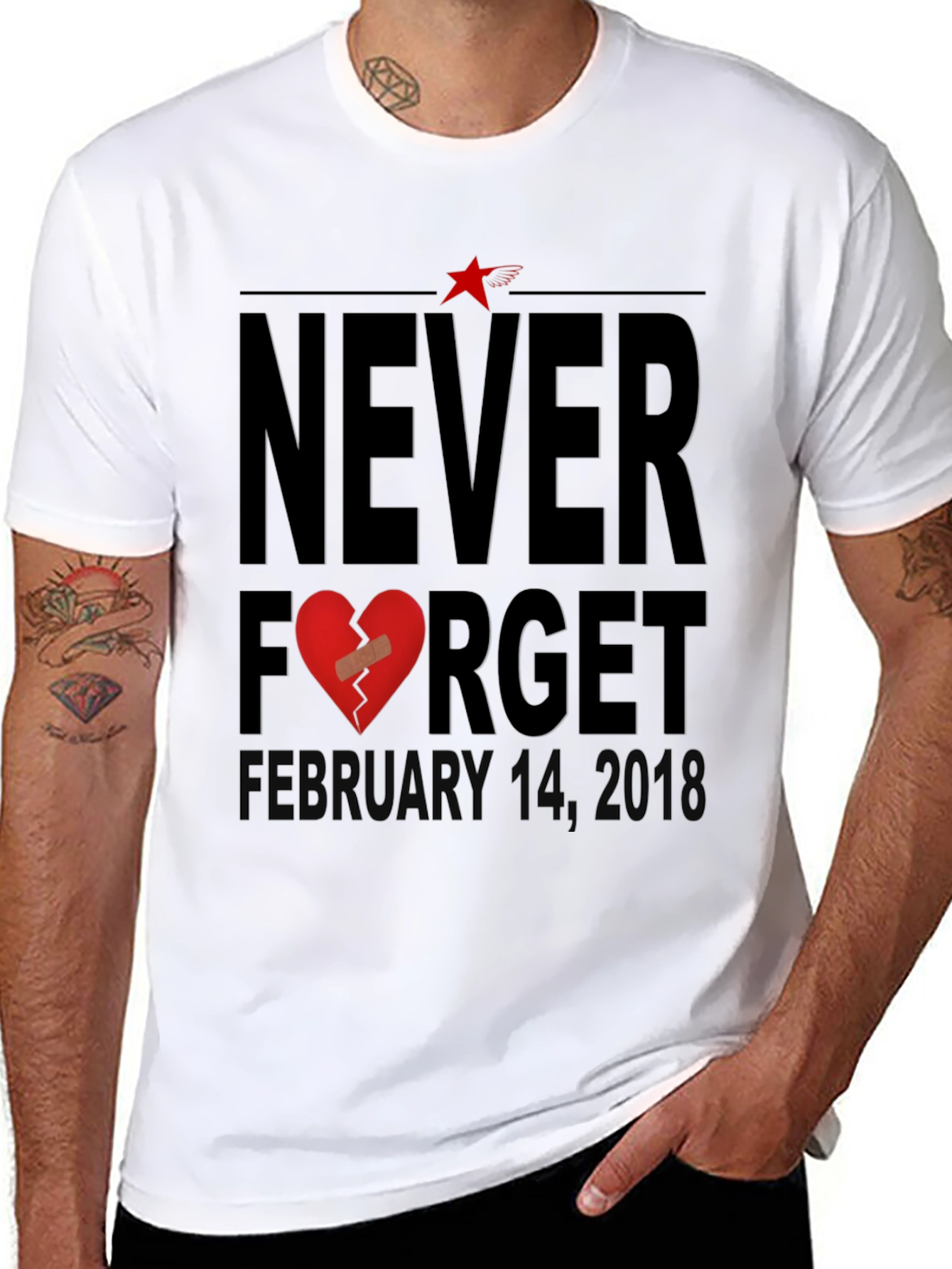 Never Forget Valentines Day T-Shirt