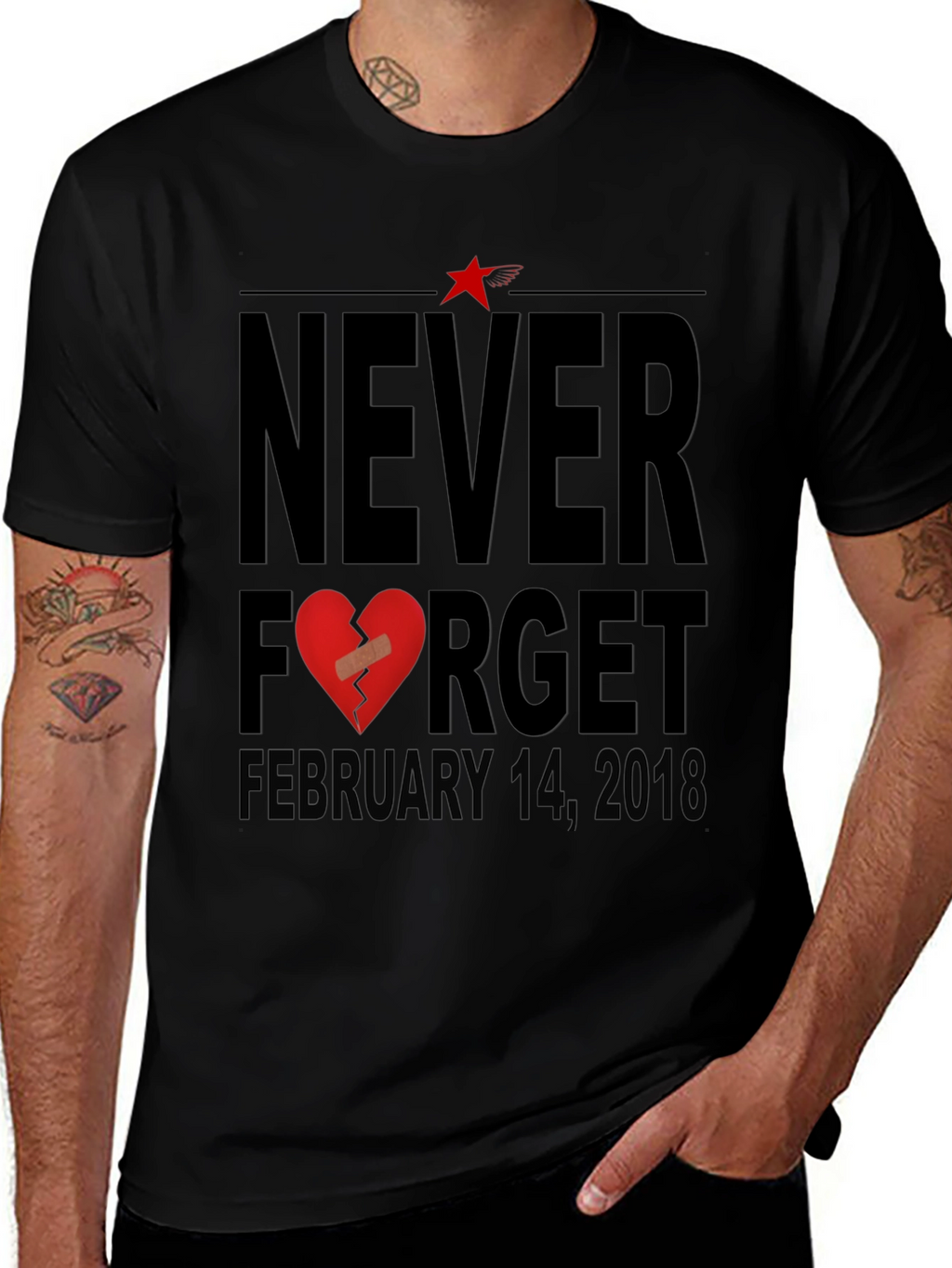 Never Forget Valentines Day T-Shirt