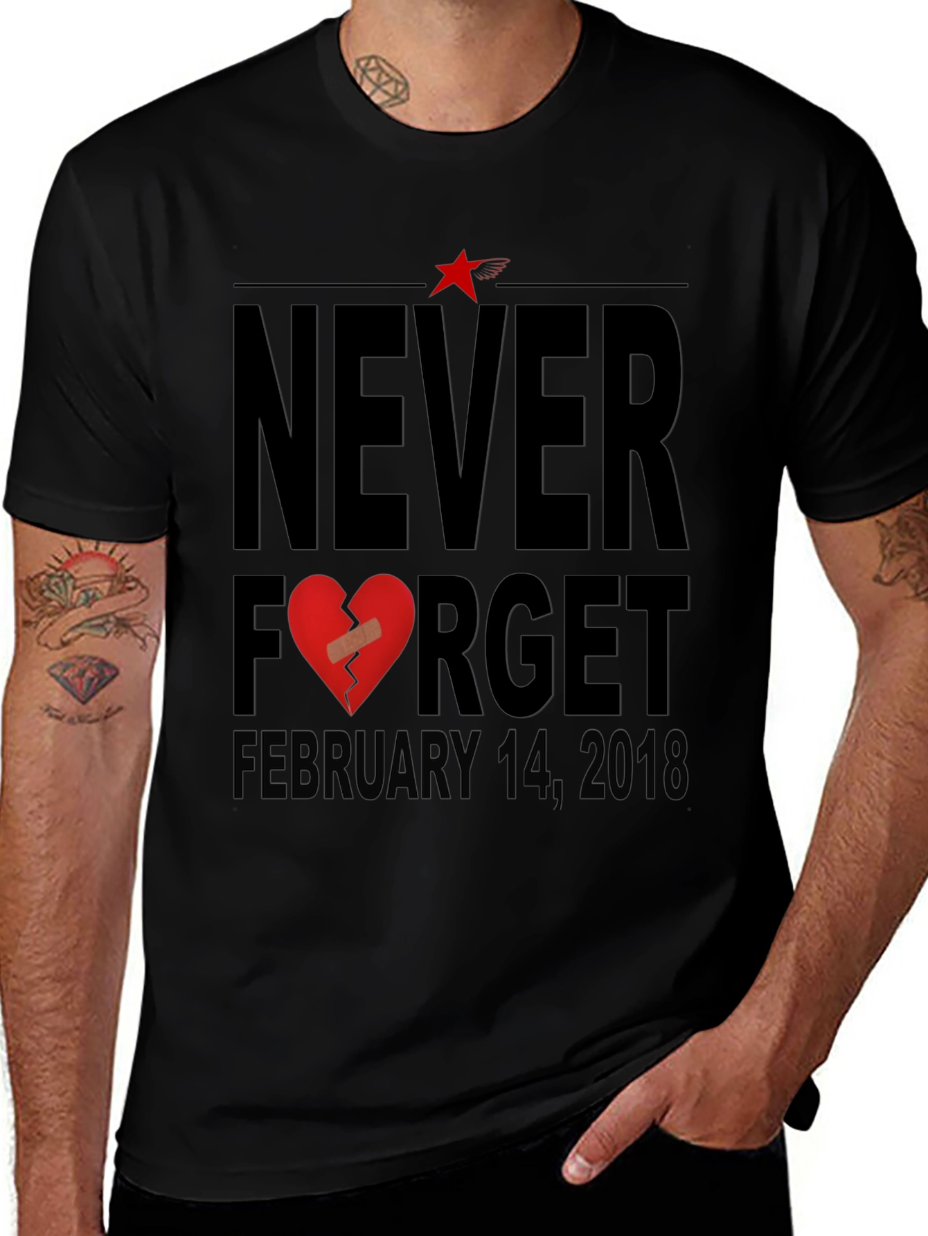 Never Forget Valentines Day T-Shirt