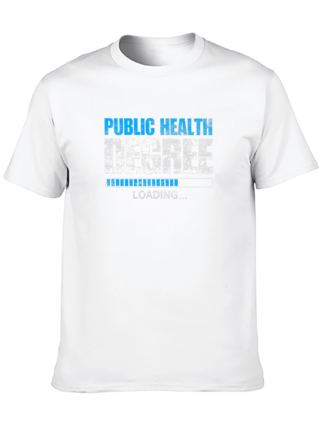 Public Health Degree Loading Graphic T-Shirt