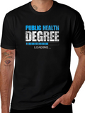 Public Health Degree Loading Graphic T-Shirt