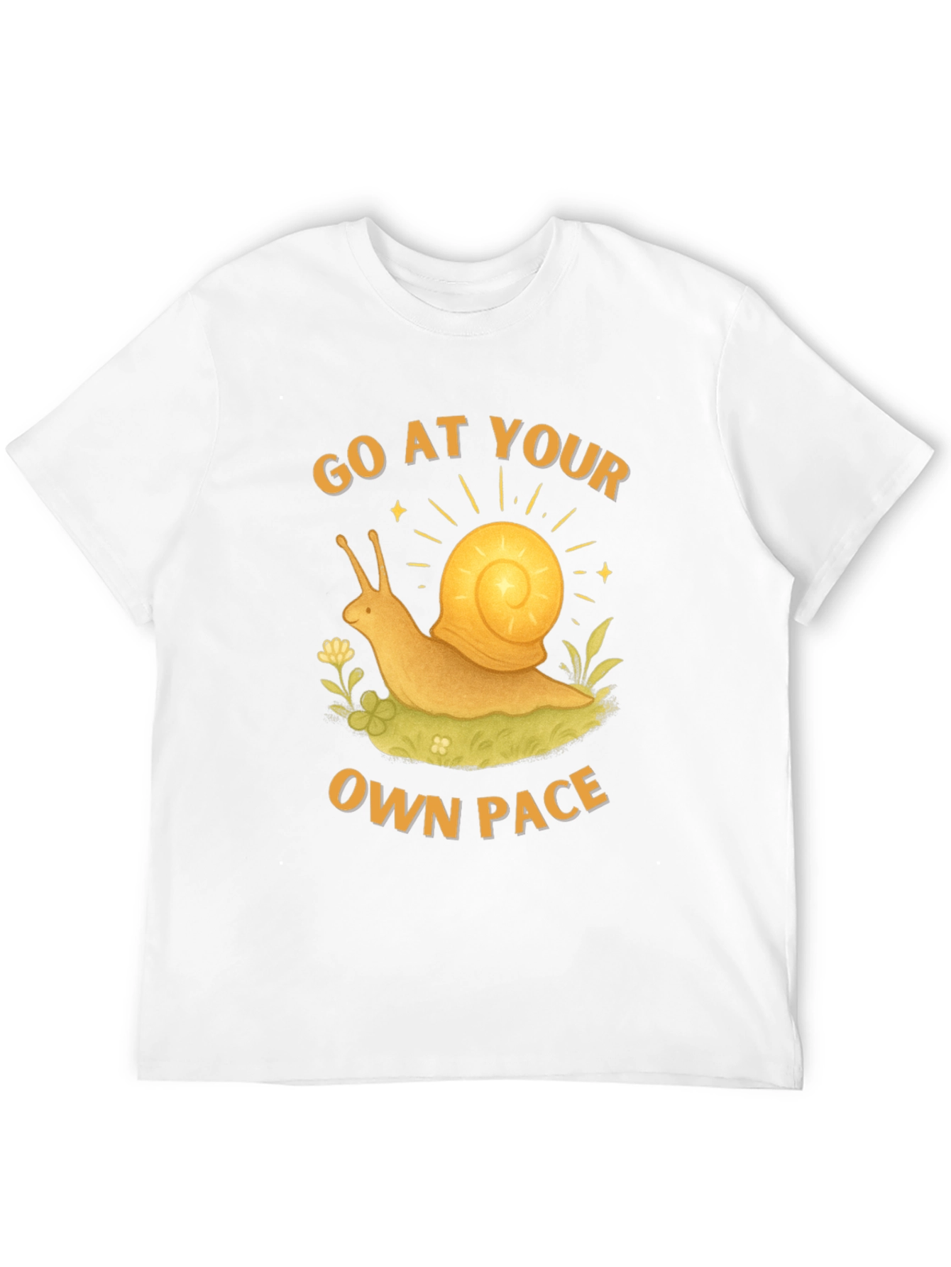 Go at Your Own Pace Snail Graphic Tee