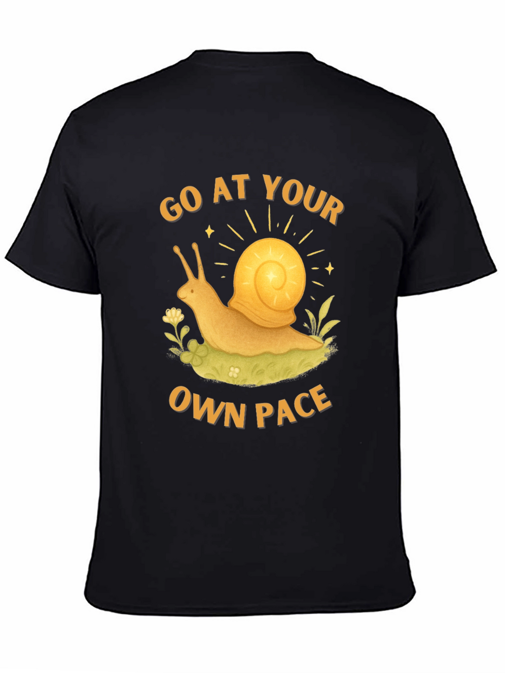 Go at Your Own Pace Snail Graphic Tee