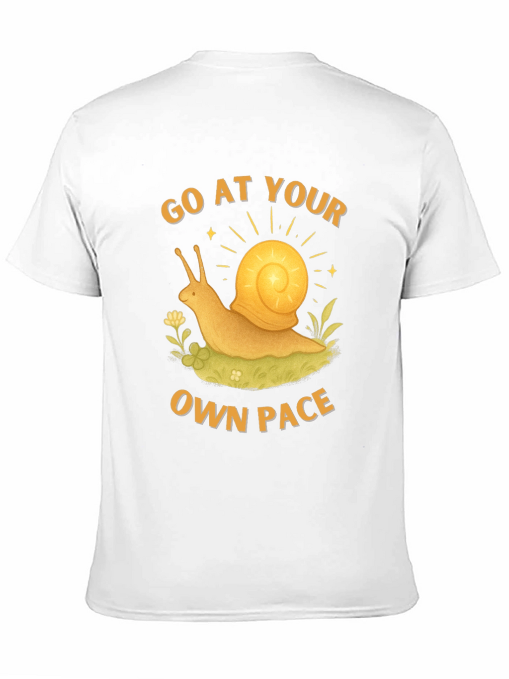 Go at Your Own Pace Snail Graphic Tee
