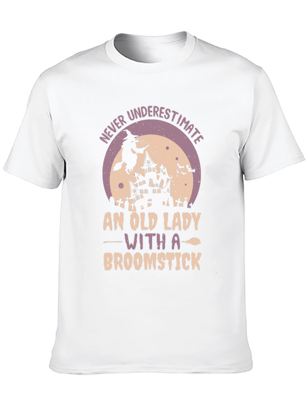 Witch Broomstick Graphic Tee