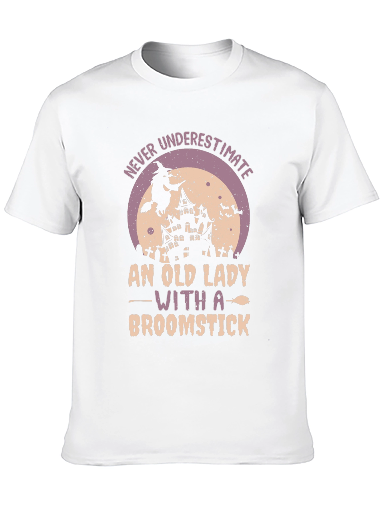 Witch Broomstick Graphic Tee