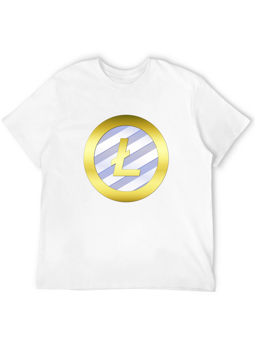 Litecoin Crypto Tee - Sleek Black Shirt