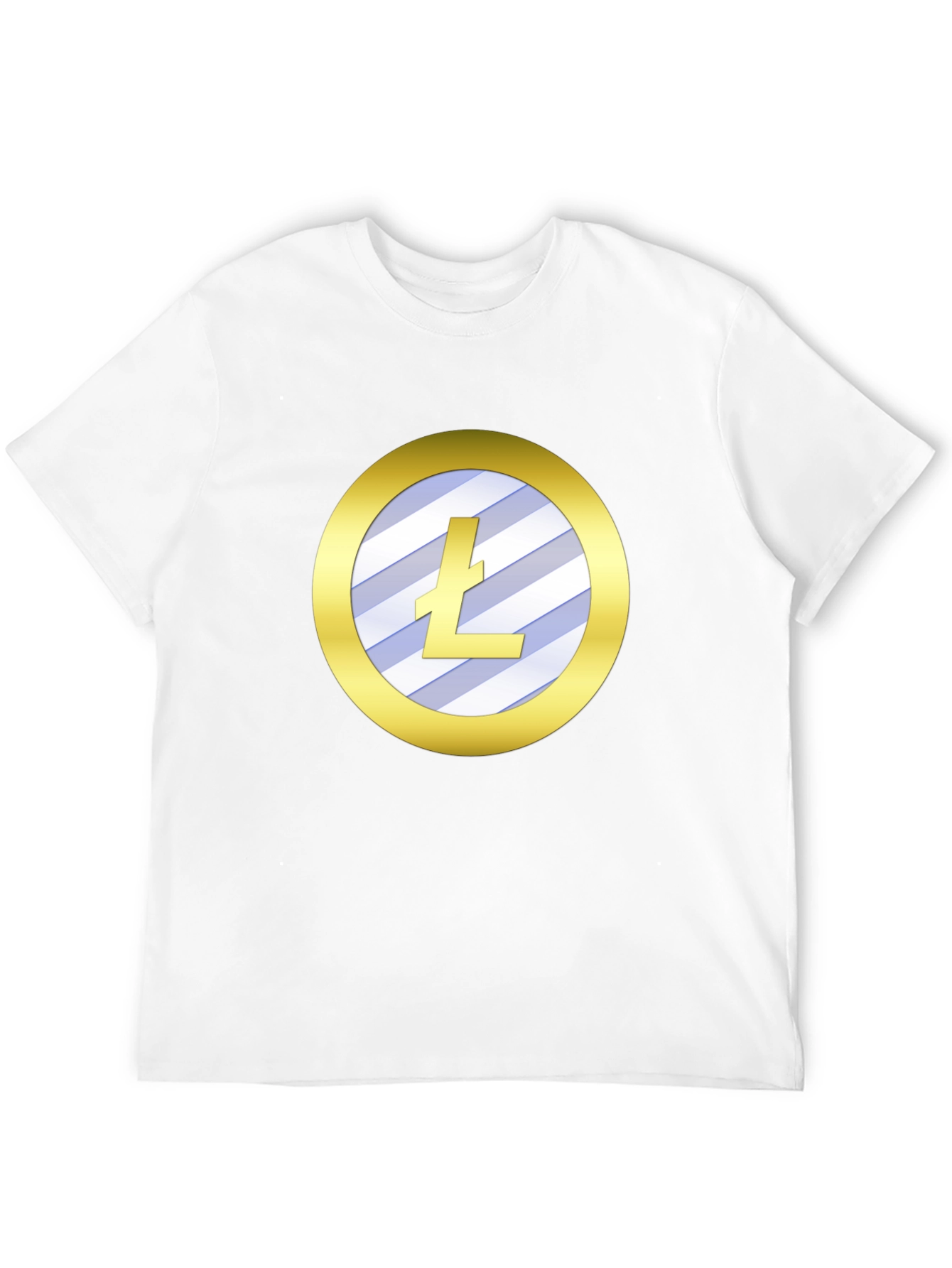 Litecoin Crypto Tee - Sleek Black Shirt