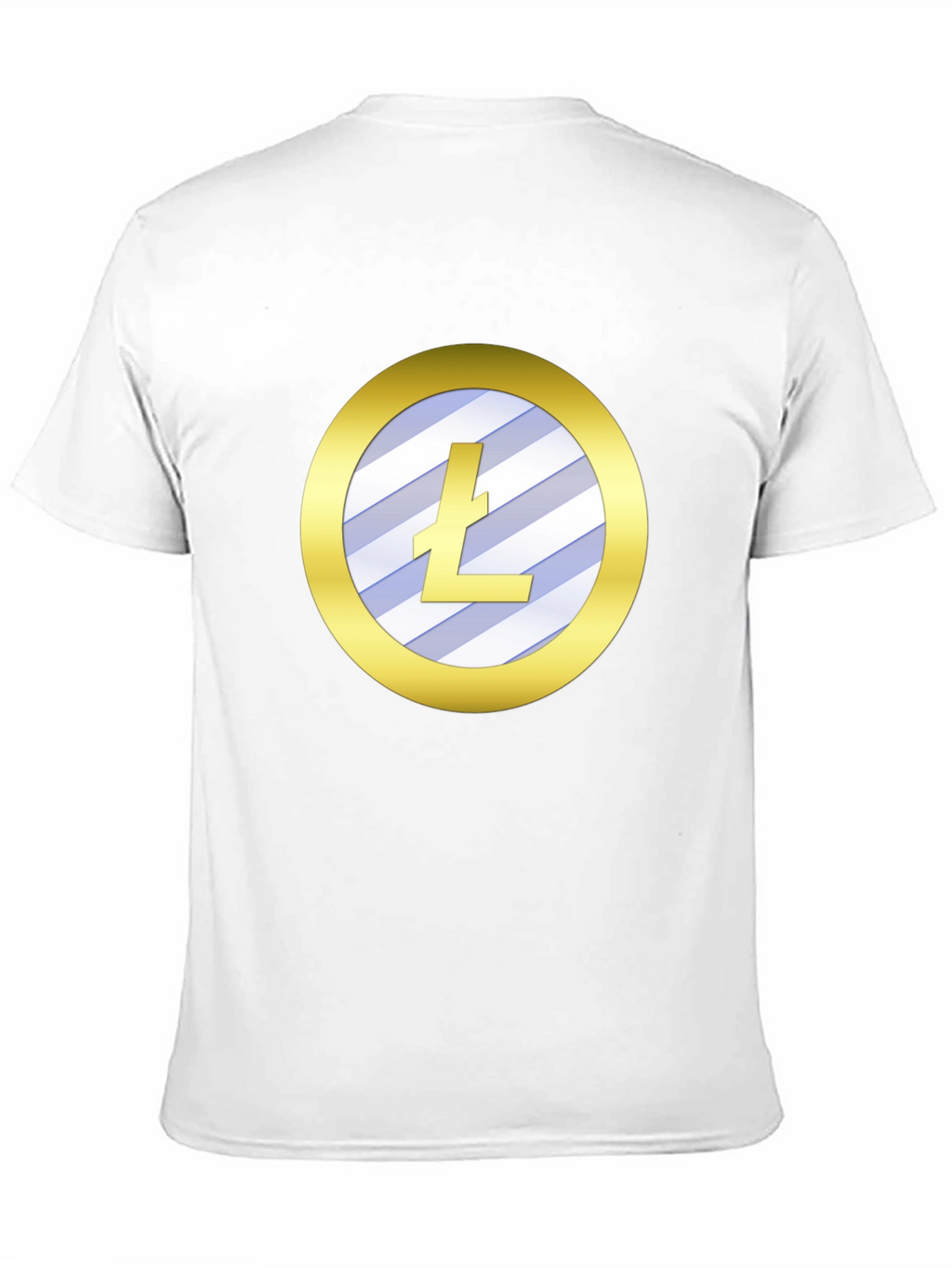 Litecoin Crypto Tee - Sleek Black Shirt