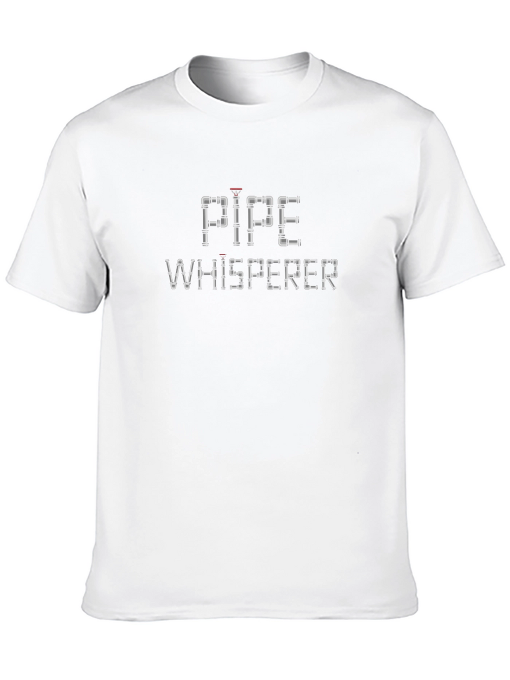 Pipe Whisperer Graphic T-Shirt - Plumbing Humor Tee