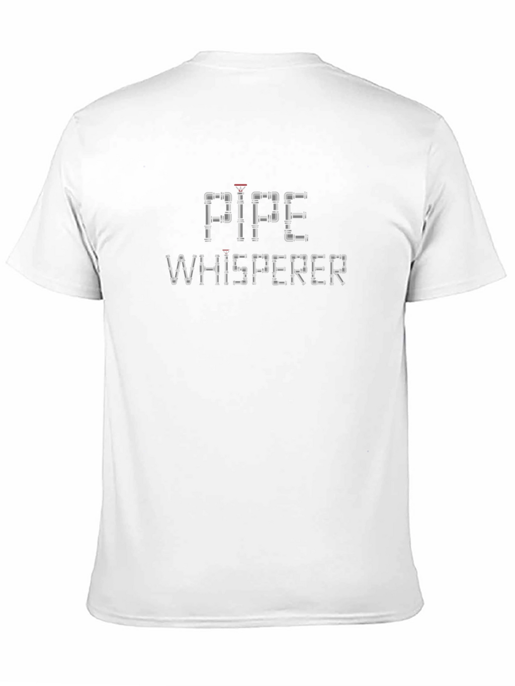Pipe Whisperer Graphic T-Shirt - Plumbing Humor Tee