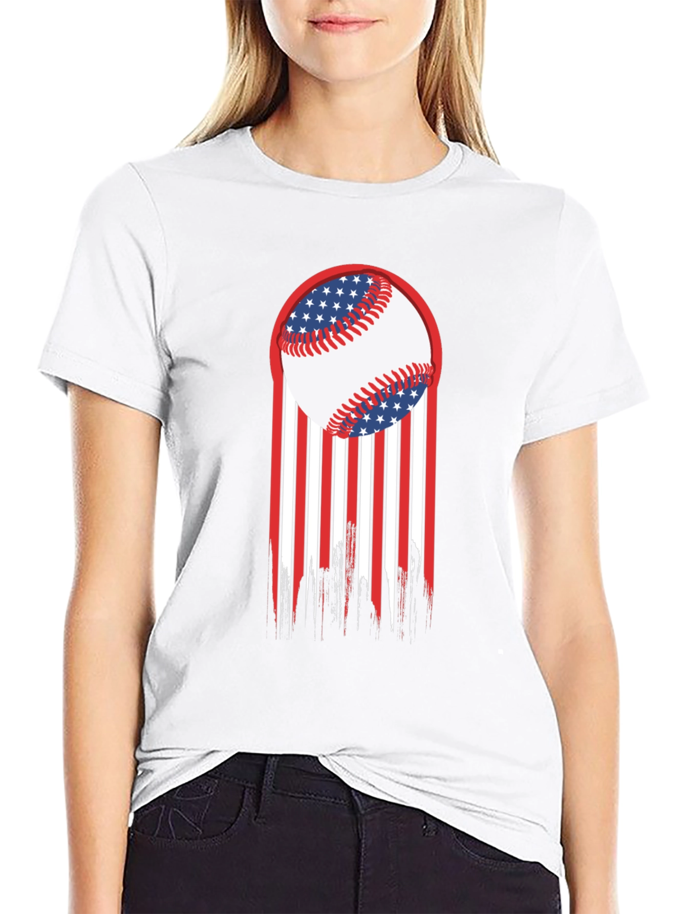 Patriotic Baseball T-Shirt