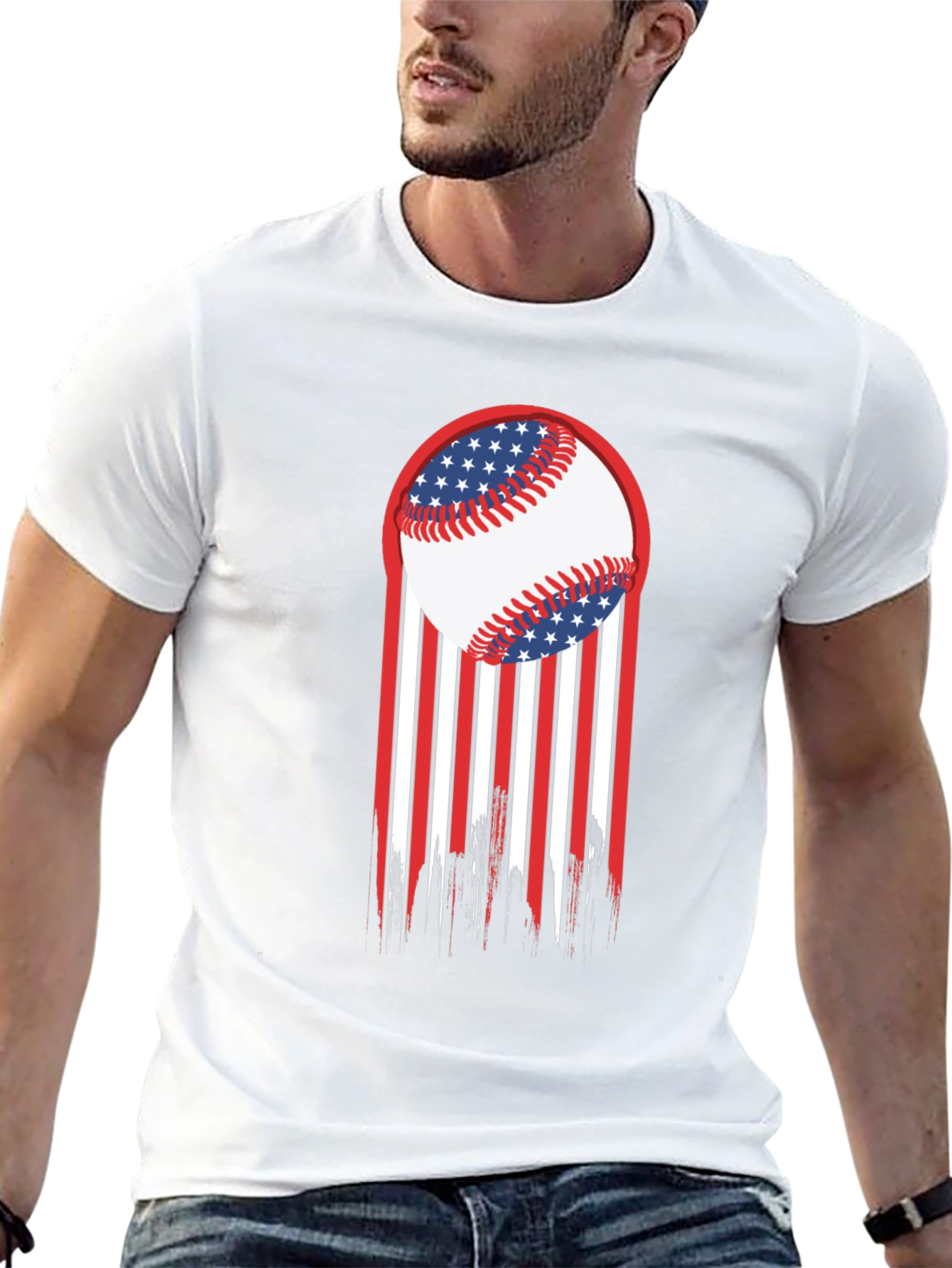 Patriotic Baseball T-Shirt