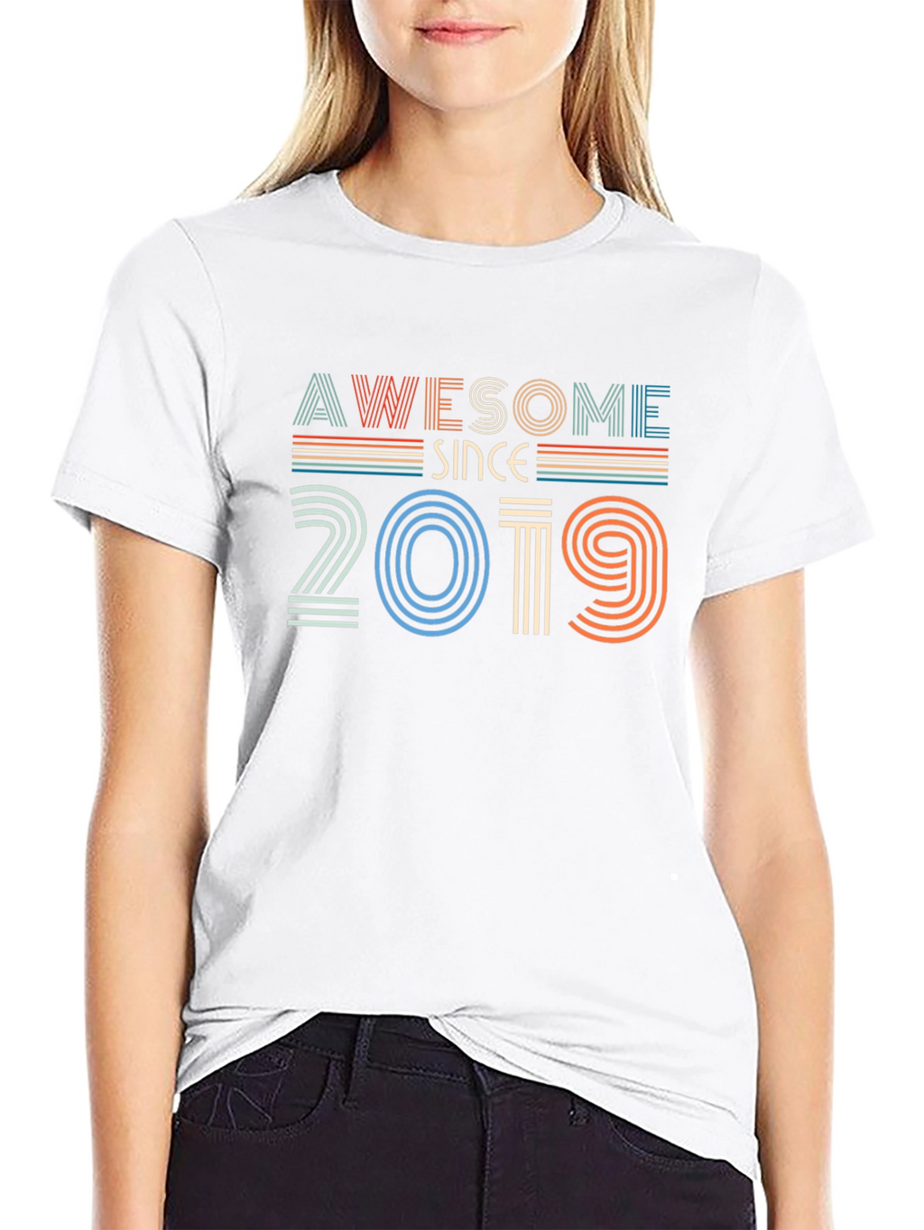 Awesome Since 2019 Graphic T-Shirt