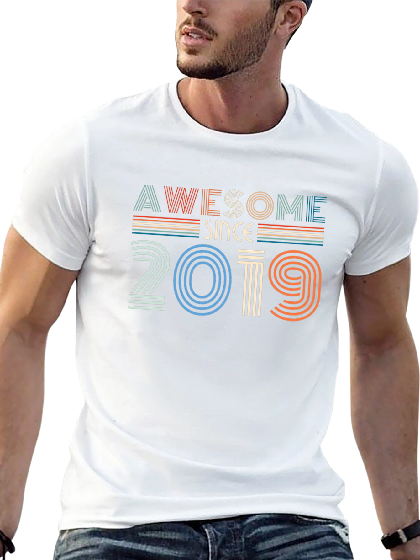 Awesome Since 2019 Graphic T-Shirt