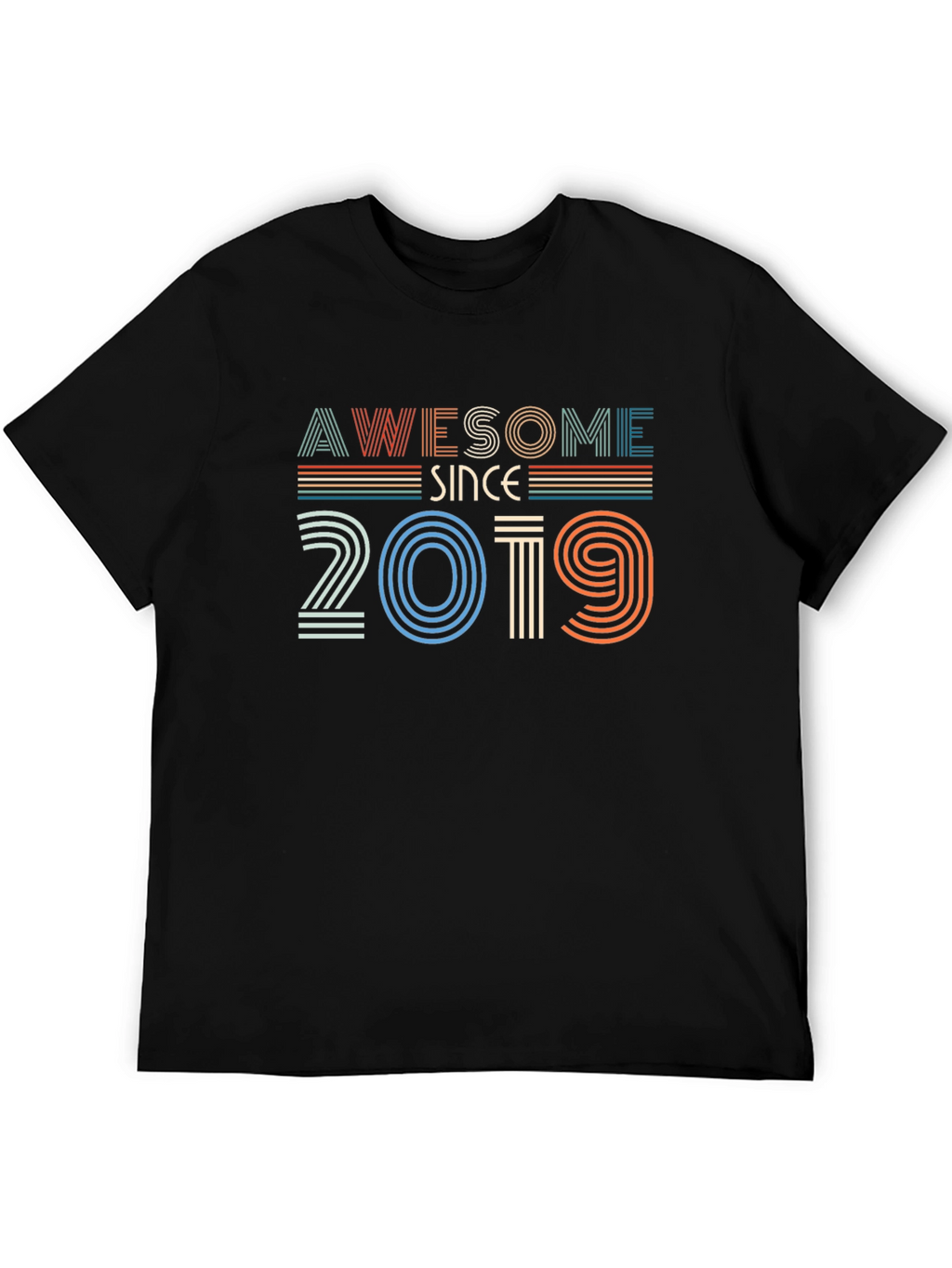 Awesome Since 2019 Graphic T-Shirt