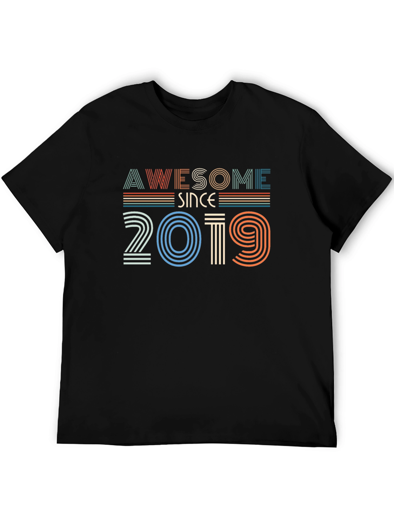 Awesome Since 2019 Graphic T-Shirt