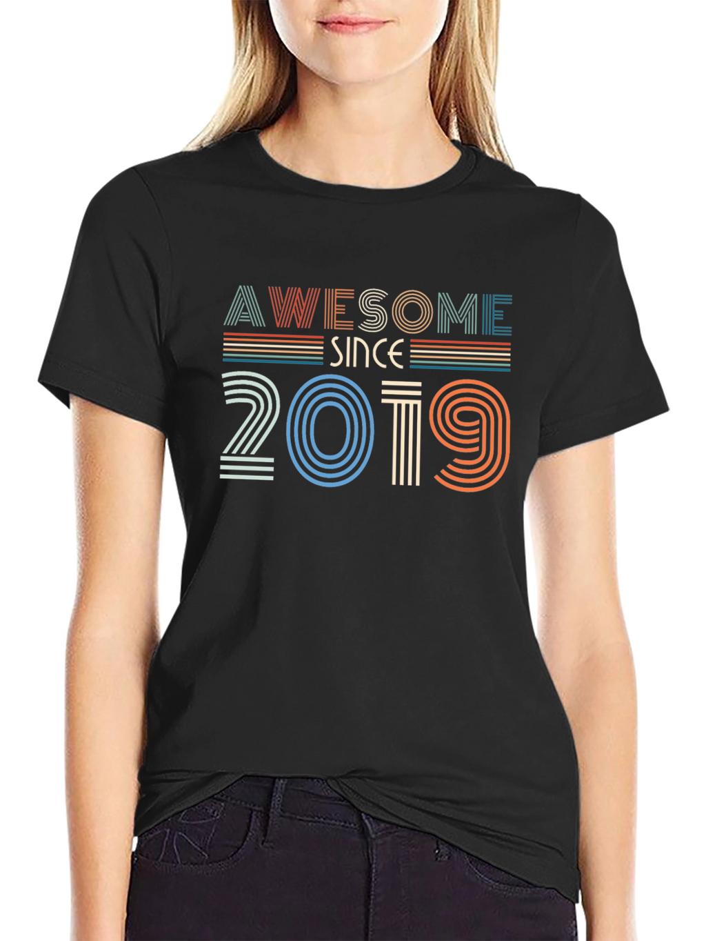 Awesome Since 2019 Graphic T-Shirt
