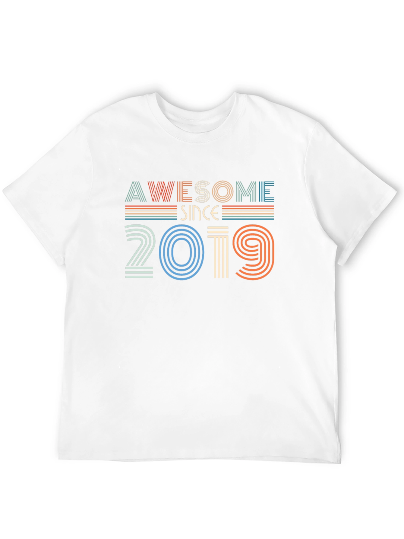 Awesome Since 2019 Graphic T-Shirt