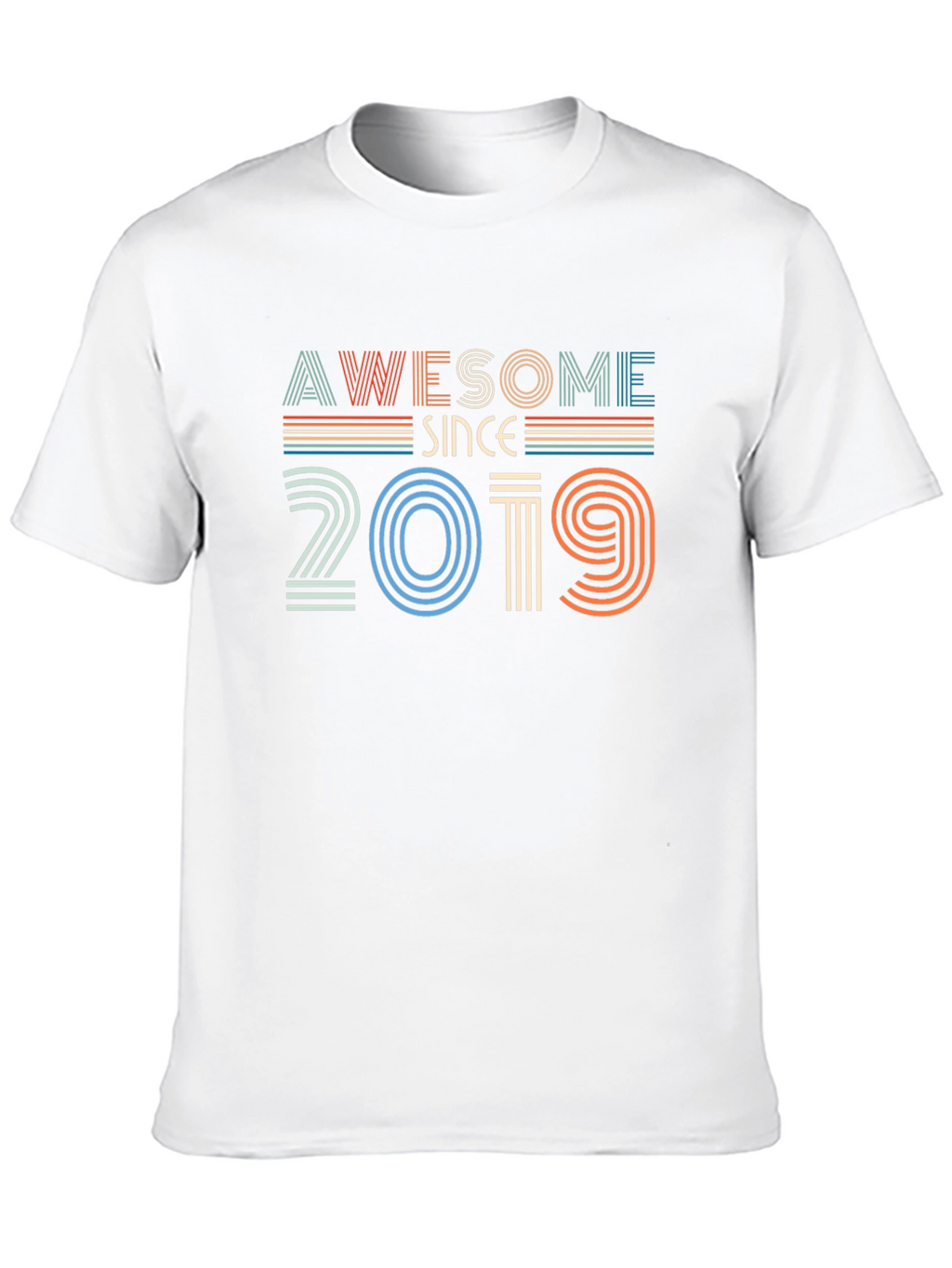 Awesome Since 2019 Graphic T-Shirt