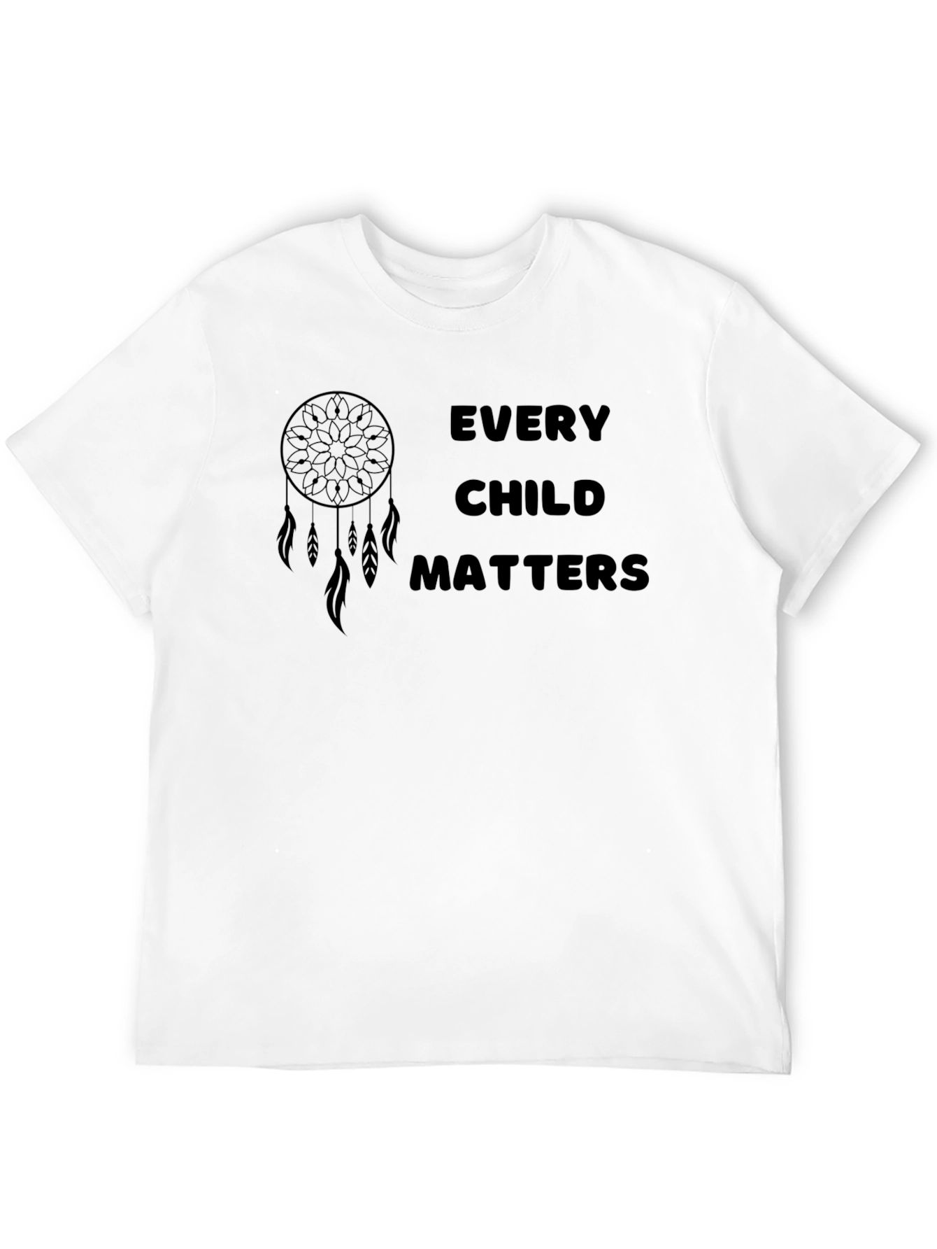 Every Child Matters T-Shirt Dreamcatcher Design