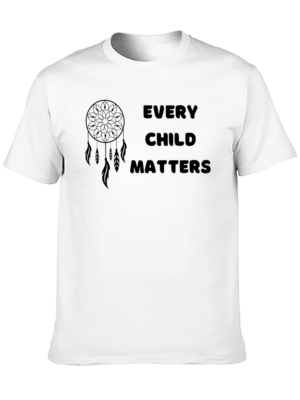 Every Child Matters T-Shirt Dreamcatcher Design