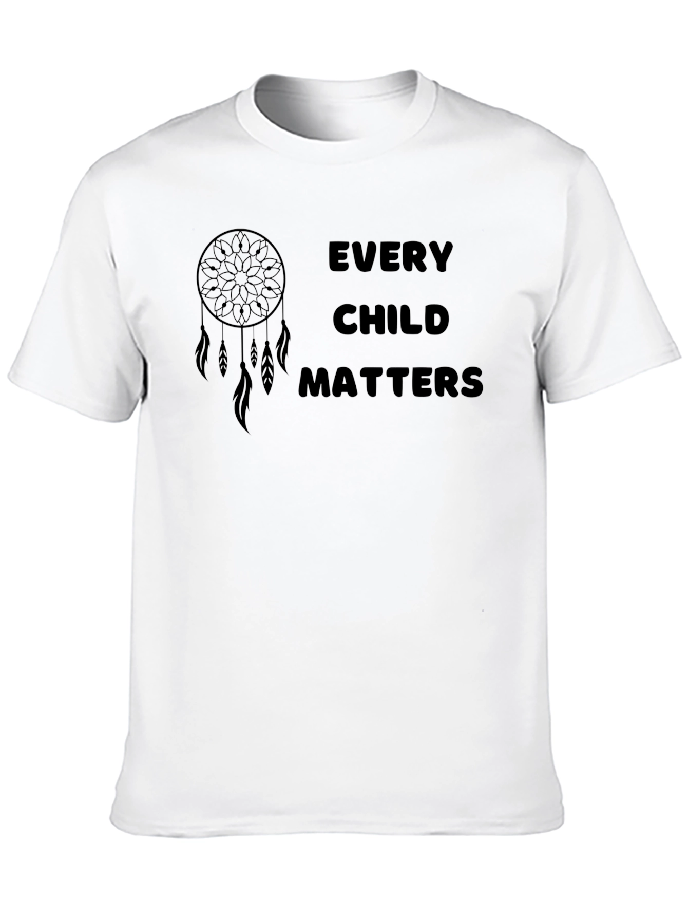 Every Child Matters T-Shirt Dreamcatcher Design