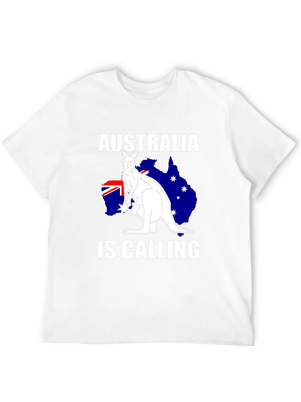 Australia Is Calling T-Shirt Kangaroo Aussie Pride