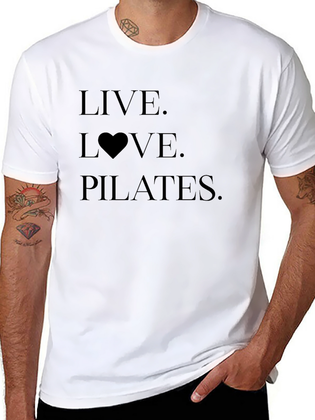 Live Love Pilates Graphic T-Shirt