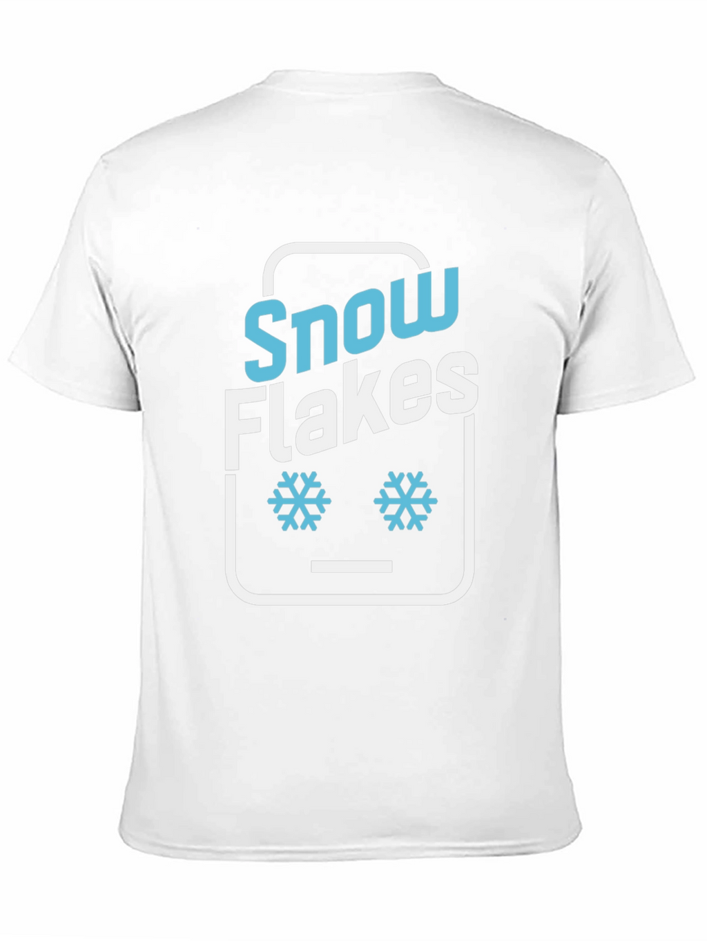 Snowflakes Graphic Tee - Fun Winter Design