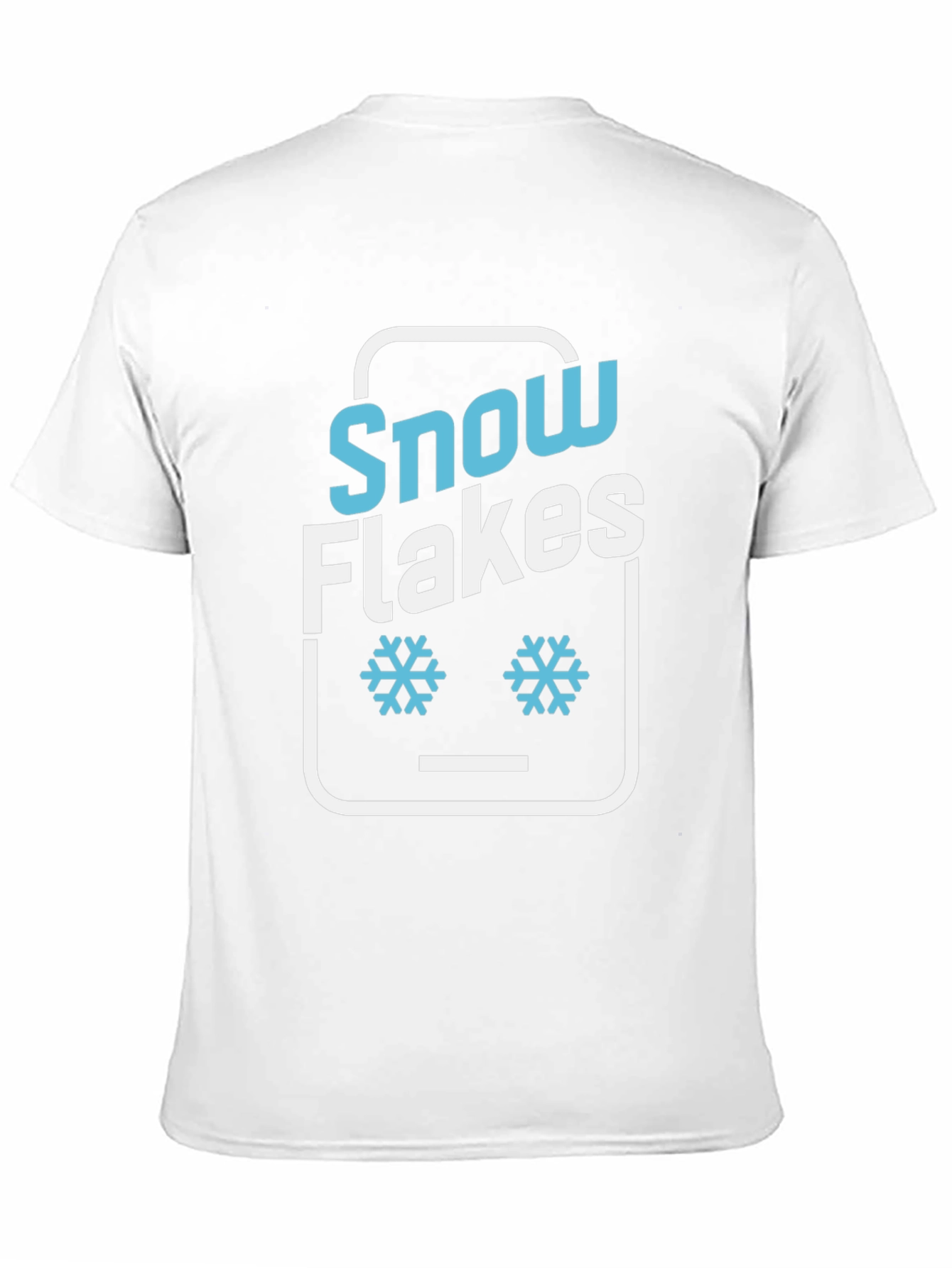 Snowflakes Graphic Tee - Fun Winter Design